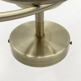 Lampadario a plafone DONNA 5xE27/60W/230V patina