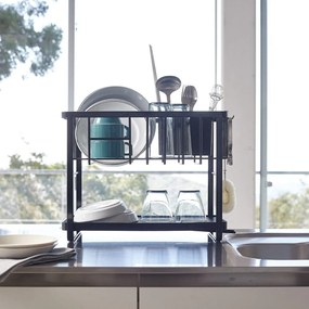 Vassoio di raccolta in metallo a due livelli Tower - YAMAZAKI