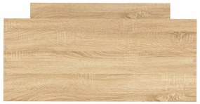 Giroletto rovere sonoma 90x190 cm in legno multistrato