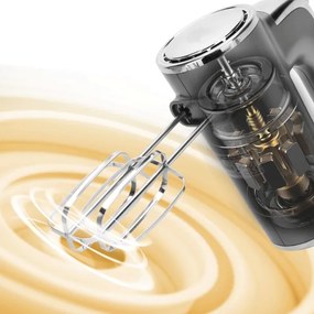 Aigostar - Miscelatore portatile 400W/230V grigio/cromo