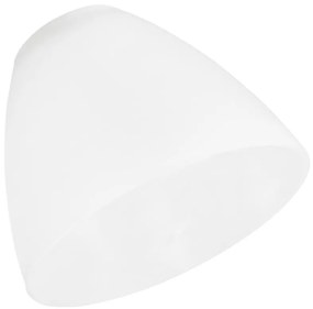 Vetro di ricambio MIRANDA E27 110x130 mm bianco