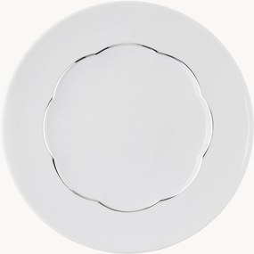 Set di 6 piatti da colazione in porcellana Sonetto