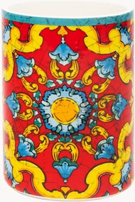 Porta utensili in ceramica Trinacria