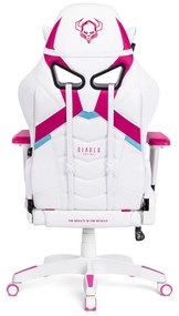 Sedia da gaming Diablo X-Ray Normal Size: Bianco Rosa