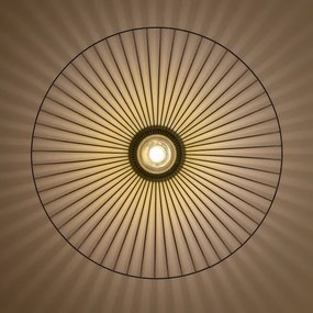 Brilagi - Plafoniera LED CERIA WIRE 1xE27/40W/230V Ø 60 cm nero