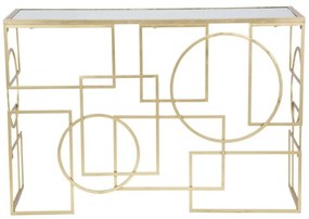 Consolle in oro 41x120 cm Marie - Mauro Ferretti