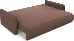 Divano rosa allungabile/con contenitore 216 cm Nanea – Makamii