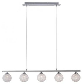 Paul Neuhaus 2790-55 - Lampadario su corda WOMBLE 5xG9/28W/230V