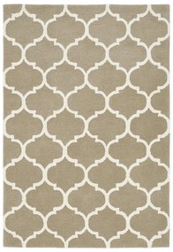 Tappeto in lana marrone chiaro tessuto a mano 200x290 cm Albany - Asiatic Carpets