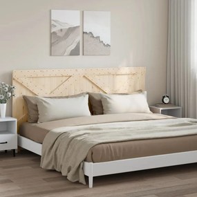 Testiera 200x104 Cm İn Legno Massello Di Pino /
