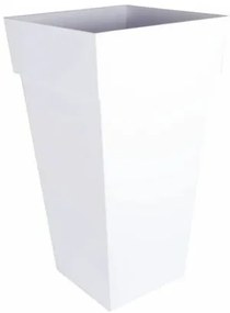 Vaso EDA 13639 Bianco polipropilene Plastica Quadrato 43,3 x 43,3 x 80 cm