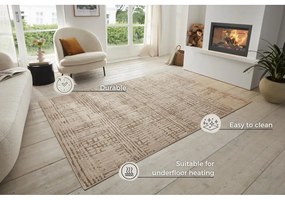 Tappeto marrone/beige 80x120 cm Terrain – Hanse Home