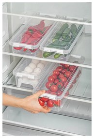 Set di organizer da frigo in plastica 4 pz - Hermia