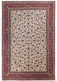 Isfahan Tappeto 530 x 360 (Iran) Annodato A Mano