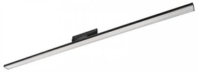 Lampada LED Lineare 42W, Trifase 120cm 90° Nera con driver Philips Colore Bianco Variabile CCT