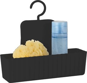 Mensola nera sospesa per il bagno Minas - Allstar