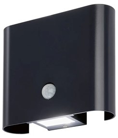 Lampada da parete a LED nera Magnetics - Fischer &amp; Honsel
