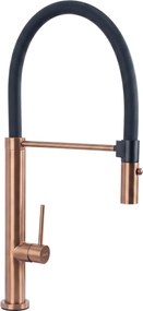 Rubinetto da cucina Rea Viera copper brush