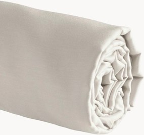 Lenzuolo con angoli boxspring in raso di cotone Uni