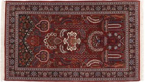 Kashan Tappeto persiano 200 x 120 Blu (Iran) Annodato A Mano