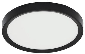 Fulgur s-42585-Plafoniera LED con sensore NOMY-S 18W/230V 3000/4000/6000K IP40 nero