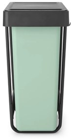 Bidone in plastica da incasso per raccolta differenziata in grigio scuro menta 60 l Sort&amp;Go - Brabantia