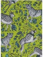 Clarke & Clarke Carta da parati Protea - Lime