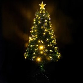 Aigostar - Albero di Natale LED per esterni LED/6W/230V 150 cm IP44 bianco caldo