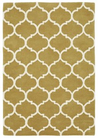Tappeto in lana giallo ocra tessuto a mano 160x230 cm Albany - Asiatic Carpets