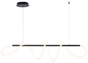 Zuma Line 20006PM-BK - Lampadario LED a sospensione con filo BALBO LED/45W/230V 3000/4000/6000K