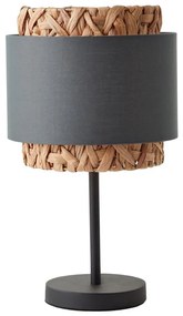 Brilliant - Lampada da tavolo WATERLILLY 1xE27/60W/230V grigio