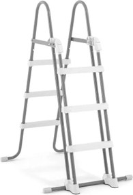 Intex - 28075 scaletta di sicurezza per piscina da h 91 cm a 107 cm max 136 kg