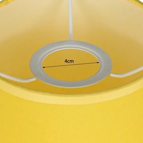 Brilagi - Paralume universale NUBILA E27 15,5x14 cm giallo