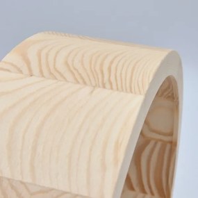 Plafoniera bagno NATURAL 3xE27/15W/230V IP54 pino Ø 37 cm