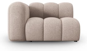 Divano componibile beige (con penisola a sinistra) Lupine – Micadoni Home