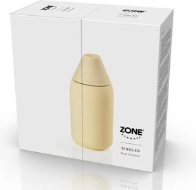 Dispenser per sapone giallo chiaro in silicone 300 ml Singles – Zone