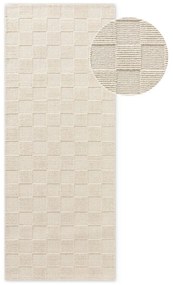 Passatoia color crema in lana tessuta a mano 80x200 cm Scala – Villeroy&amp;Boch