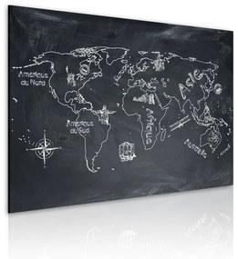 Quadro Lezione di geografia (lingua francese)
