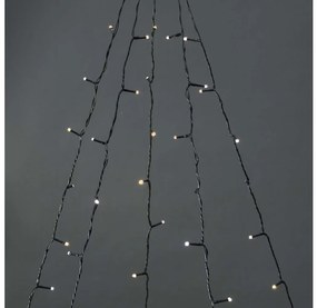 Nedis WIFILXT12W200 - Tenda di Natale LED 200xLED/8 funzioni 5x7m IP65 Wi-Fi Tuya