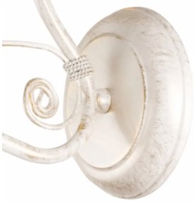 Applique RETRO II 1xE27/60W/230V bianco patinato