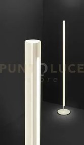 Ray piantana in metallo bianca dimmer a pedale led 25w 3000k cri?90...