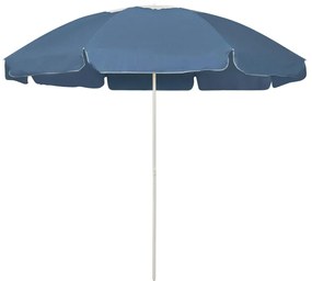 Ombrellone Da Spiaggia Blu 240 Cm /