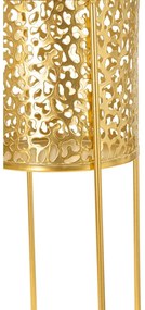 Set di 2 piedistalli per piante in metallo ø 17 cm altezza 46 cm Nat - Mauro Ferretti