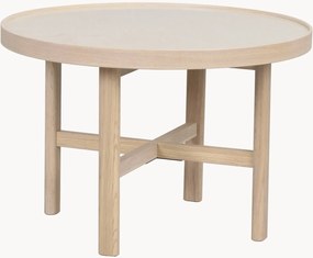 Tavolino da caffè rotondo in legno di quercia Marsden, Ø 60 cm