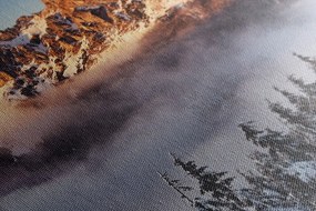 Quadro su tela – Rozsutec sotto una coltre di neve