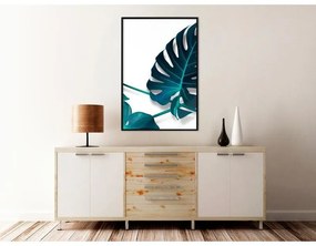 Poster Turquoise Monstera I