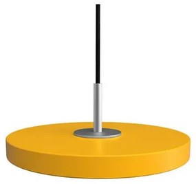 Asteria Micro Lampada a Sospensione Saffron Yellow/Steel Top - UMAGE