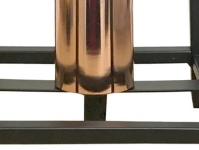 ONLI - Lampada da tavolo FLOKI 1xE27/15W/230V 20 cm nero/rame