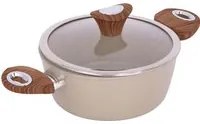 Casseruola 20 cm taupe Kolors con coperchio