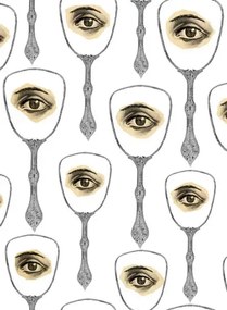 Mindthegap Carta da parati Mirror's Eye - WP20082